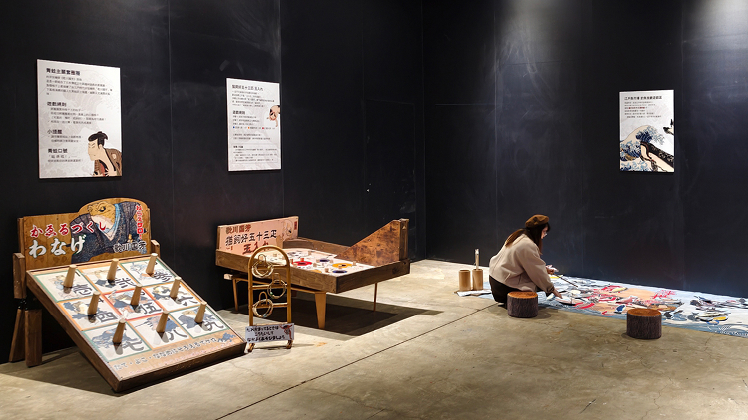 [高雄 鹽埕] 會動的浮世繪展 日本藝術絕代之華 高雄場 一起穿和服穿越江戶時代 感受數位藝術之旅吧 駁二藝術特區