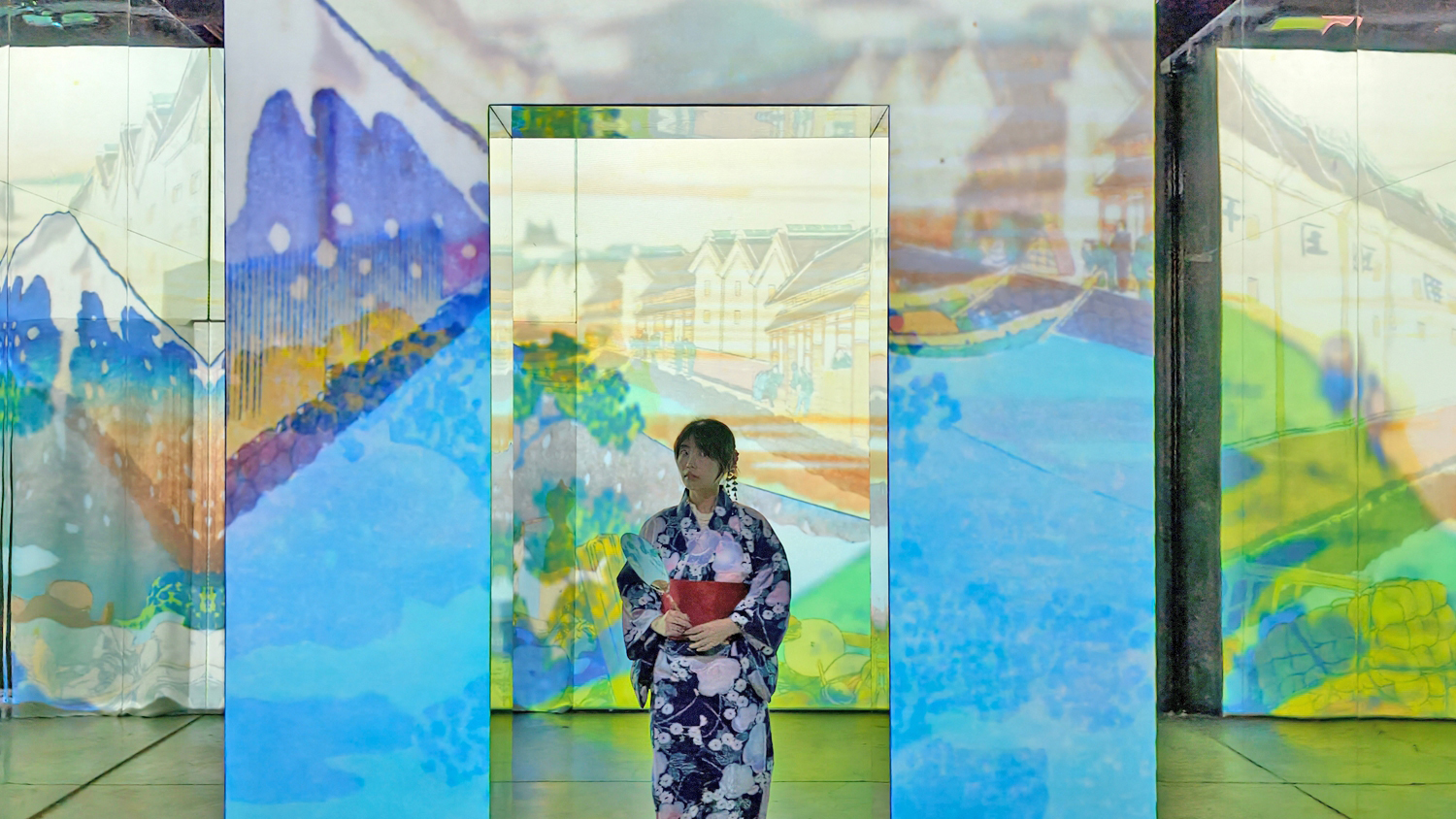 [高雄 鹽埕] 會動的浮世繪展 日本藝術絕代之華 高雄場 一起穿和服穿越江戶時代 感受數位藝術之旅吧 駁二藝術特區