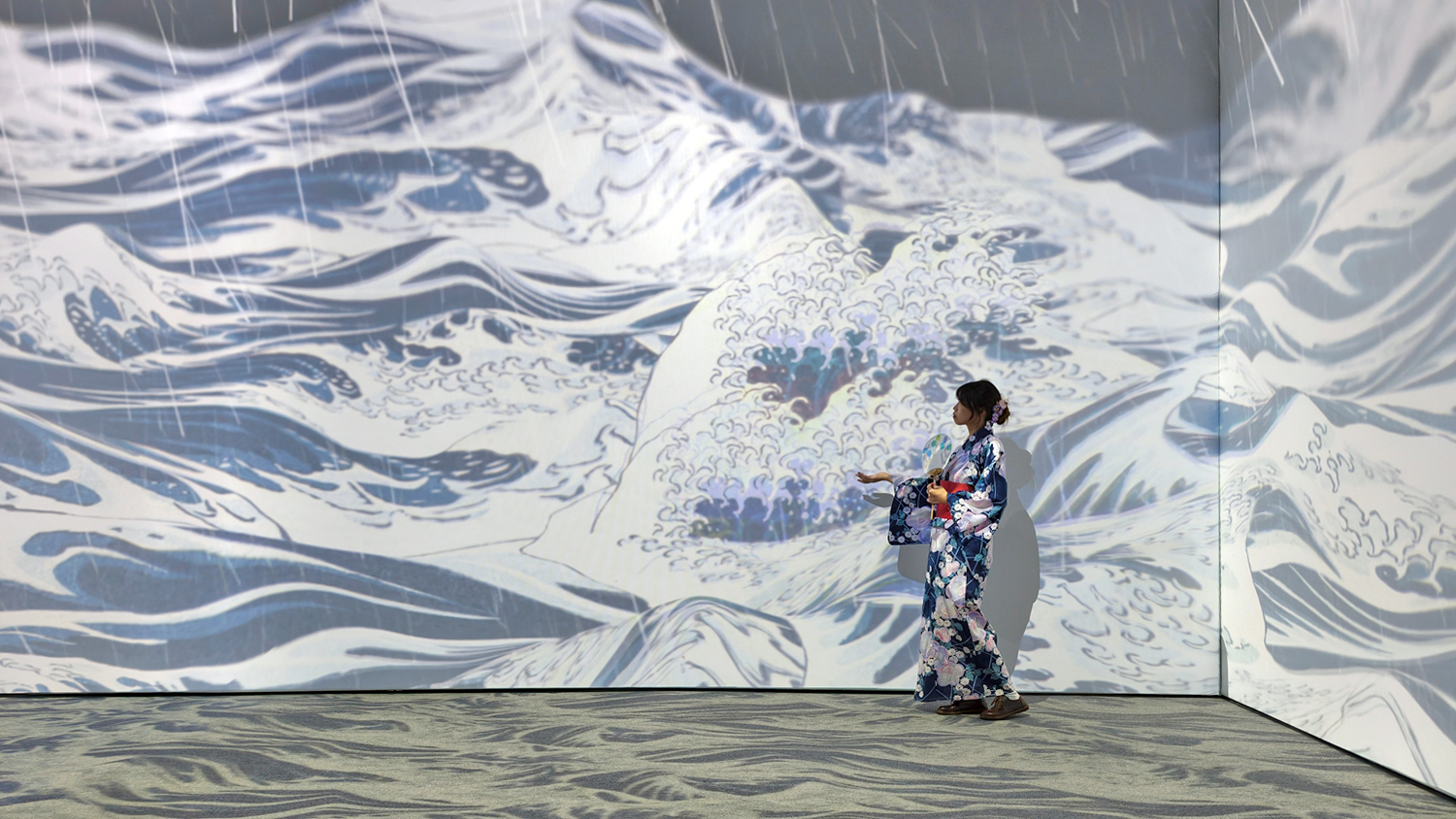 [高雄 鹽埕] 會動的浮世繪展 日本藝術絕代之華 高雄場 一起穿和服穿越江戶時代 感受數位藝術之旅吧 駁二藝術特區