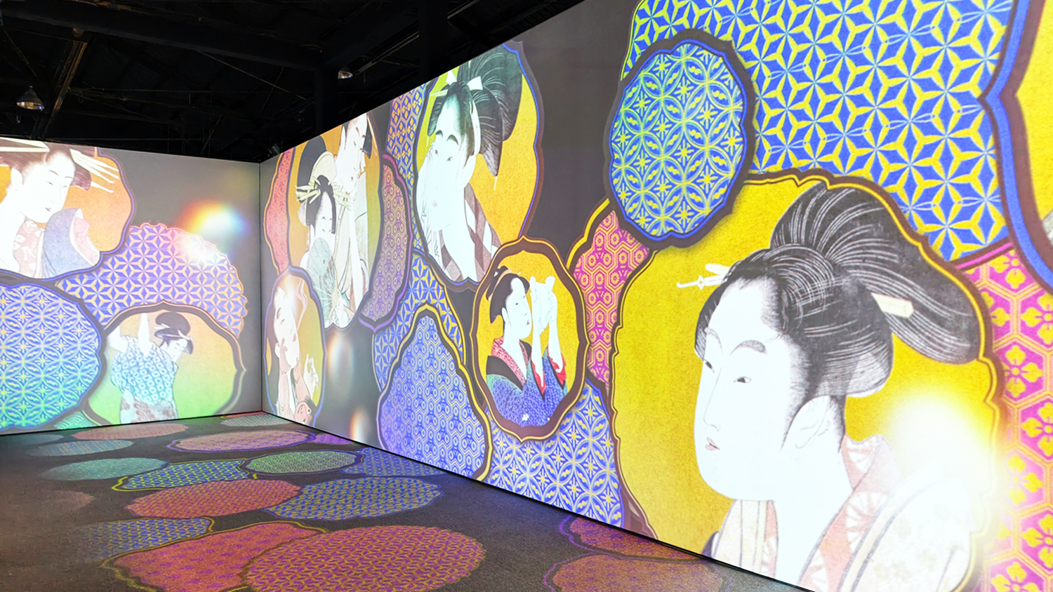 [高雄 鹽埕] 會動的浮世繪展 日本藝術絕代之華 高雄場 一起穿和服穿越江戶時代 感受數位藝術之旅吧 駁二藝術特區