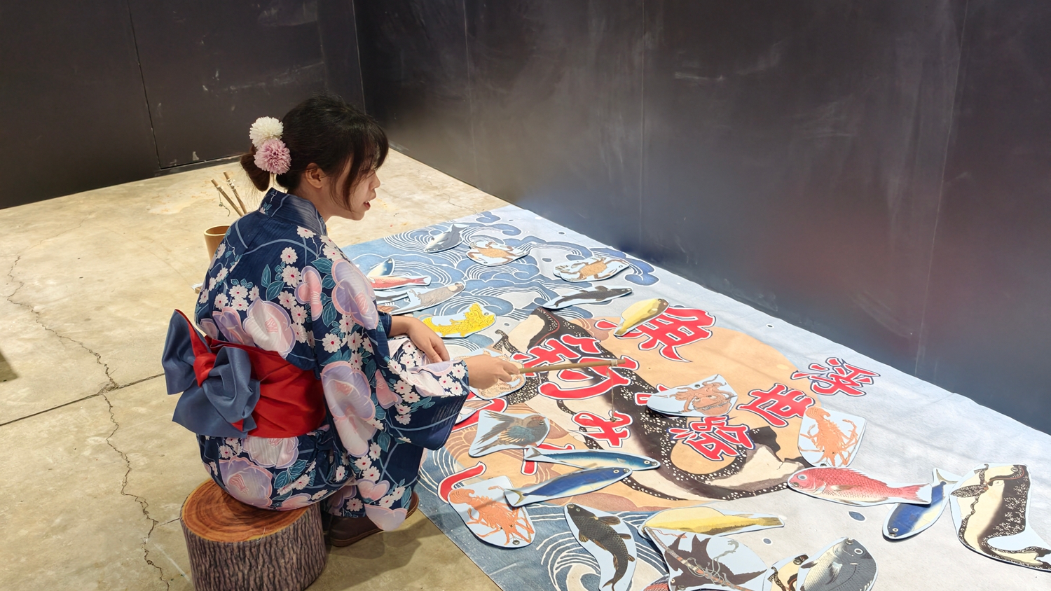 [高雄 鹽埕] 會動的浮世繪展 日本藝術絕代之華 高雄場 一起穿和服穿越江戶時代 感受數位藝術之旅吧 駁二藝術特區