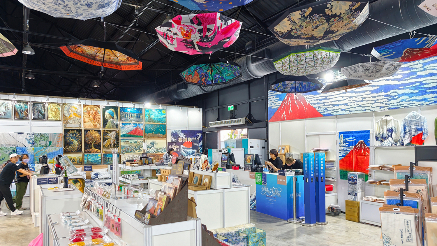 [高雄 鹽埕] 會動的浮世繪展 日本藝術絕代之華 高雄場 一起穿和服穿越江戶時代 感受數位藝術之旅吧 駁二藝術特區