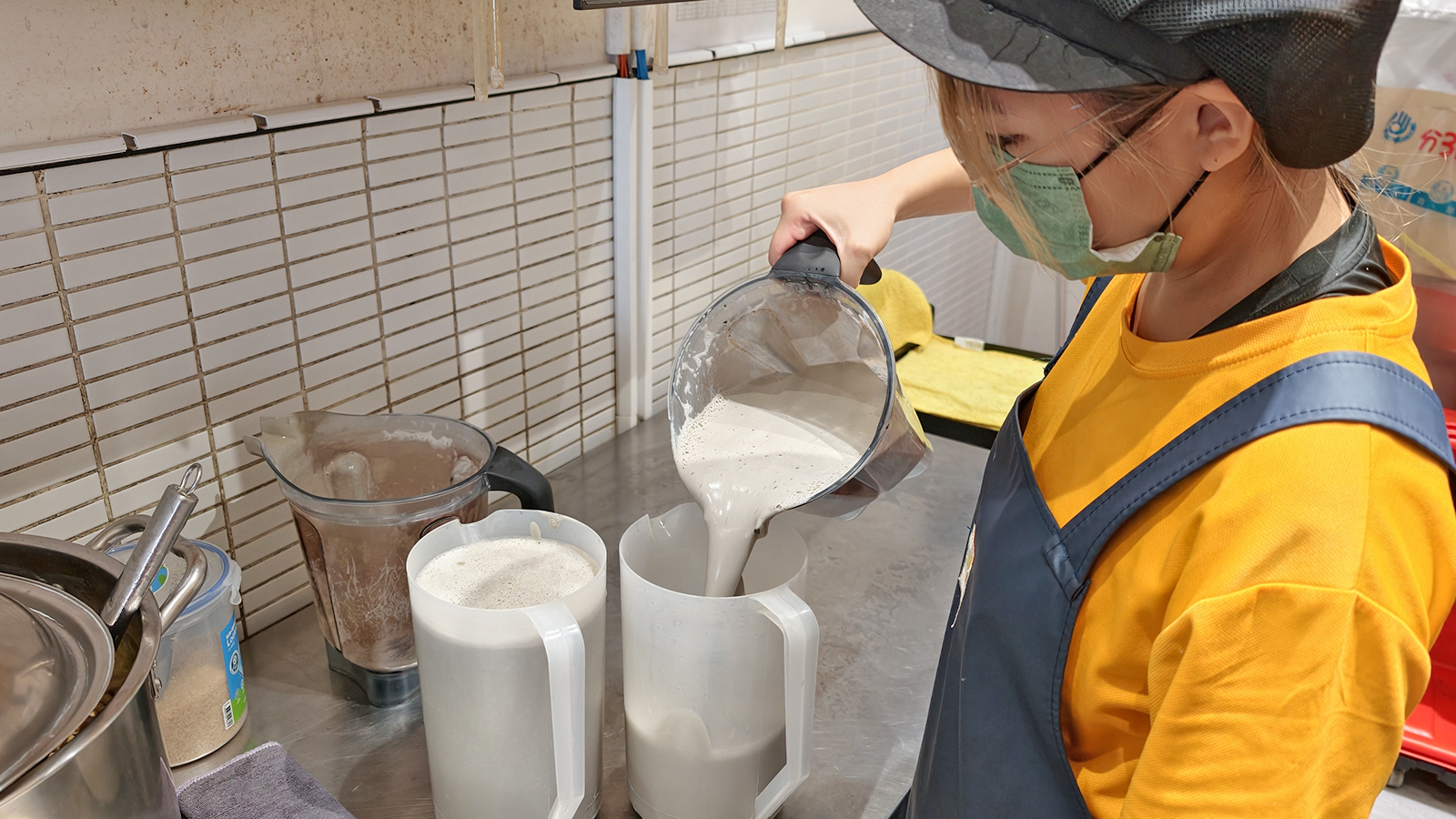 [高雄苓雅] 桃樂絲豆乳 34種口味現打豆乳 不濾渣全食物概念 文化中心旁健康系飲品