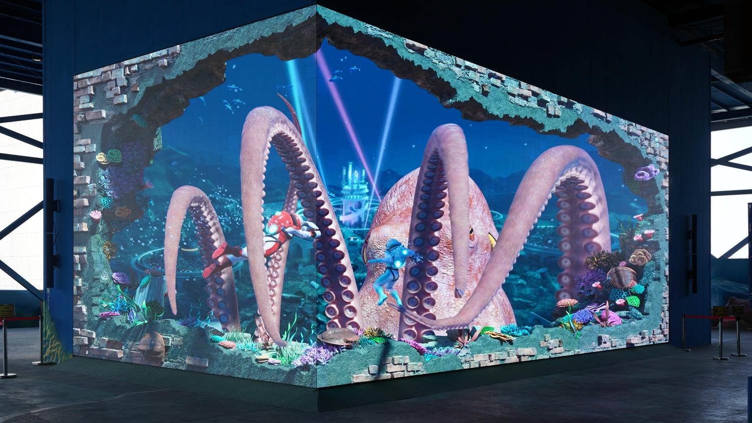 [高雄 前鎮] 高雄時空之城｜2026全新升級體驗 大章魚裸視3D × 海洋3D彩繪 × 詩舒曼蠶絲生活美學一次滿足