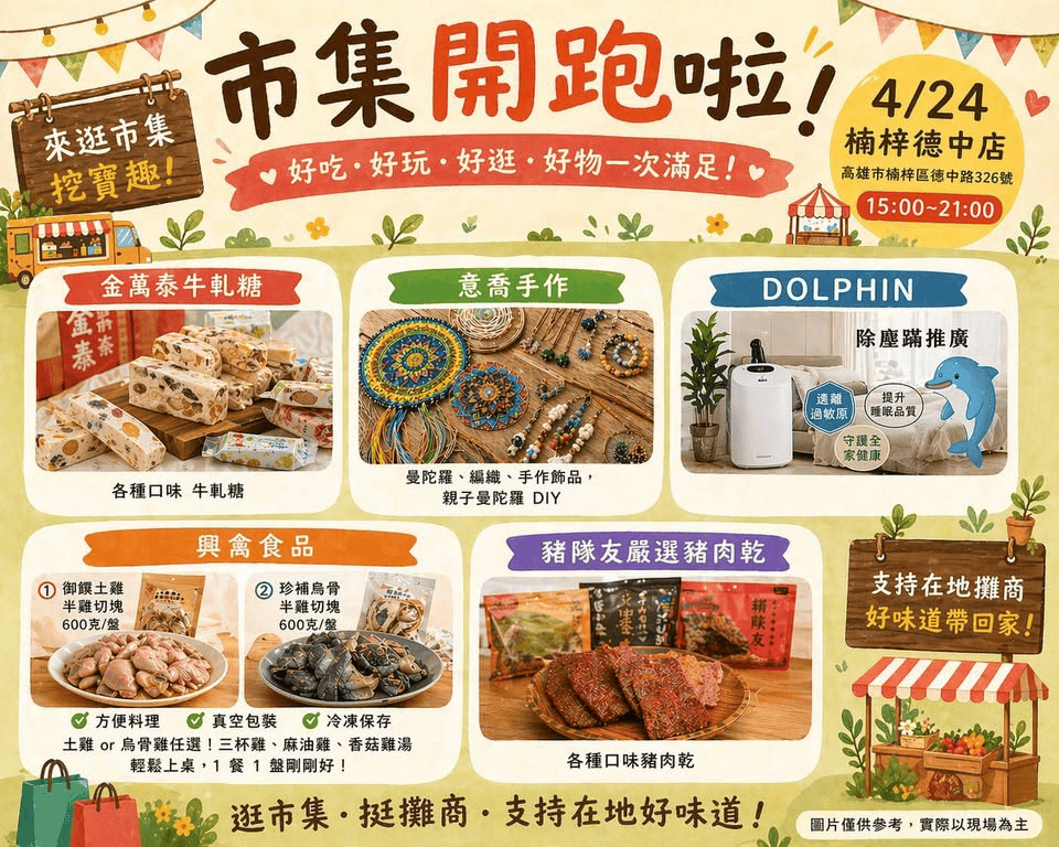2026年高雄4月活動懶人包 – 市集/節慶/文化/觀光/運動/親子/展覽/賞花/兒童節