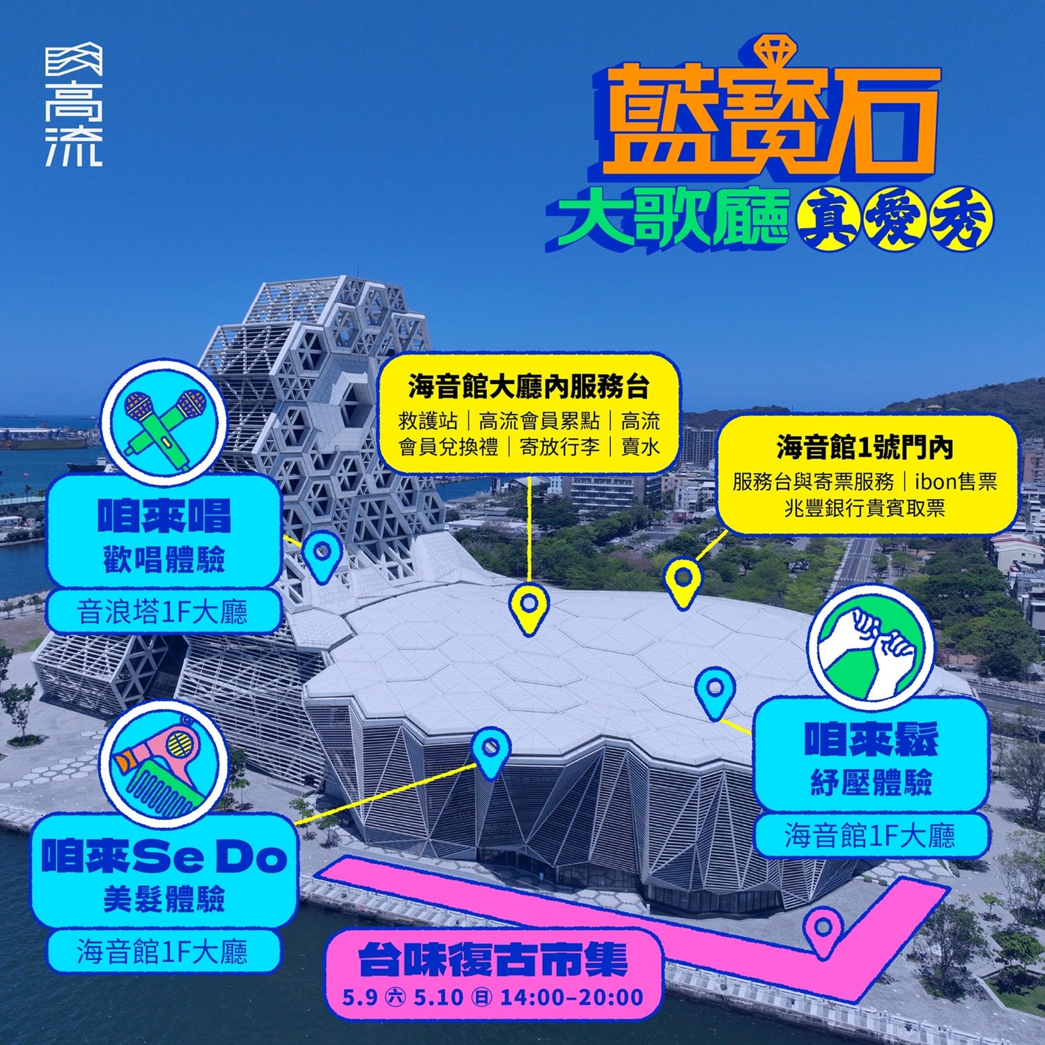 2026年高雄5月活動懶人包 – 市集/節慶/文化/觀光/運動/親子/展覽/賞花/勞動節/母親節