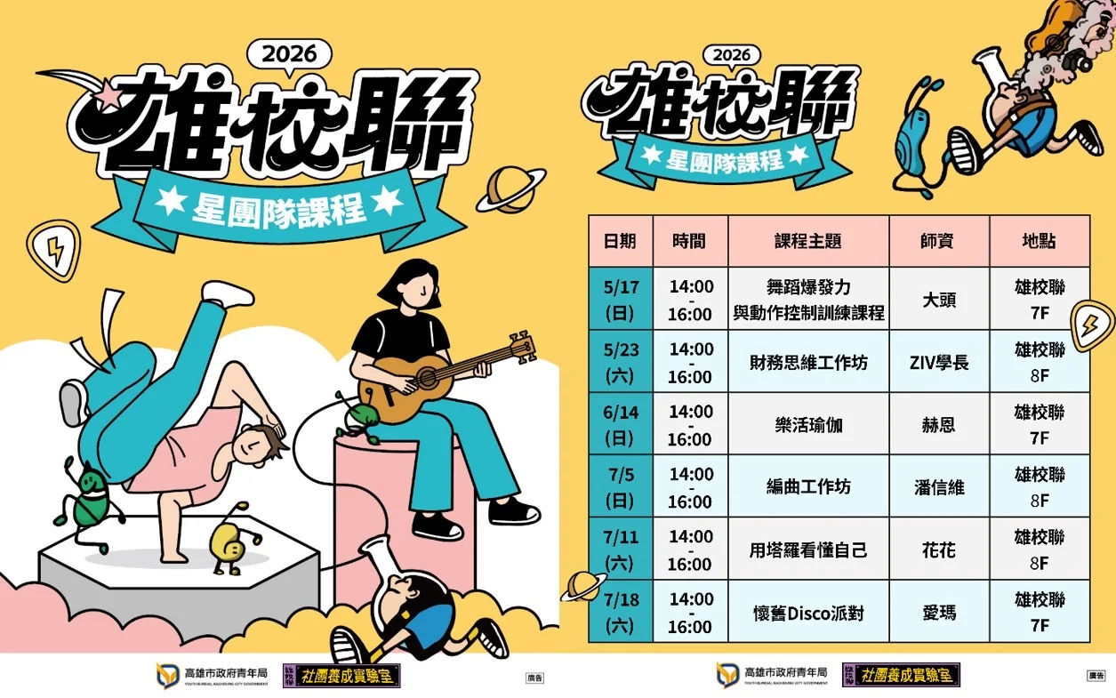 2026年高雄6月活動懶人包 – 市集/節慶/文化/觀光/運動/親子/展覽/動漫/端午節